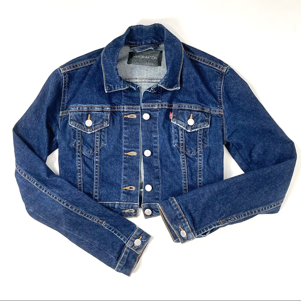 Reformation x Levi’s | Cropped Denim Jacket - Picture 10 of 10